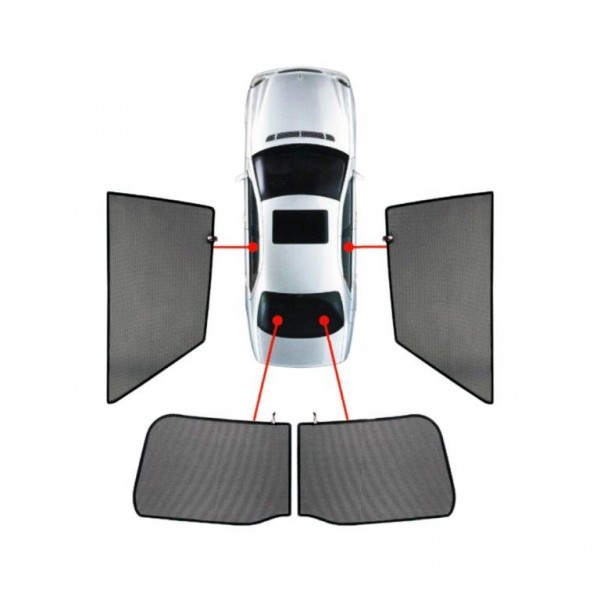 CarShades SEAT LEON 5D 00-05 6τεμ. Κουρτινάκια Μαρκέ CarShades CarShades SEAT LEON 5D 00-05 6τεμ. Κουρτινάκια Μαρκέ CarShades
