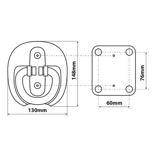 Lampa ΒΑΣΗ ΔΑΠΕΔΟΥ ΓΙΑ ΚΛΕΔΑΡΙΕΣ ΜΟΤΟ SHIELD 4 UNIVERSAL Lampa ΒΑΣΗ ΔΑΠΕΔΟΥ ΓΙΑ ΚΛΕΔΑΡΙΕΣ ΜΟΤΟ SHIELD 4 UNIVERSAL