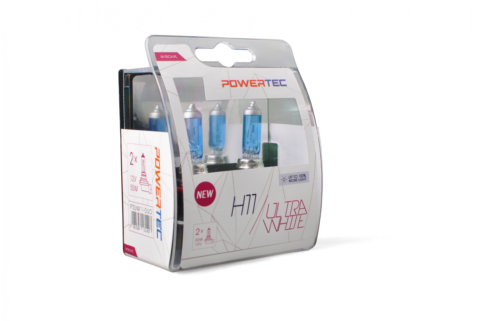 M-Tech H11 12V 55W PGJ19-2 POWERTEC ULTRA WHITE 2ΤΕΜ. M-TECH M-Tech H11 12V 55W PGJ19-2 POWERTEC ULTRA WHITE 2ΤΕΜ. M-TECH