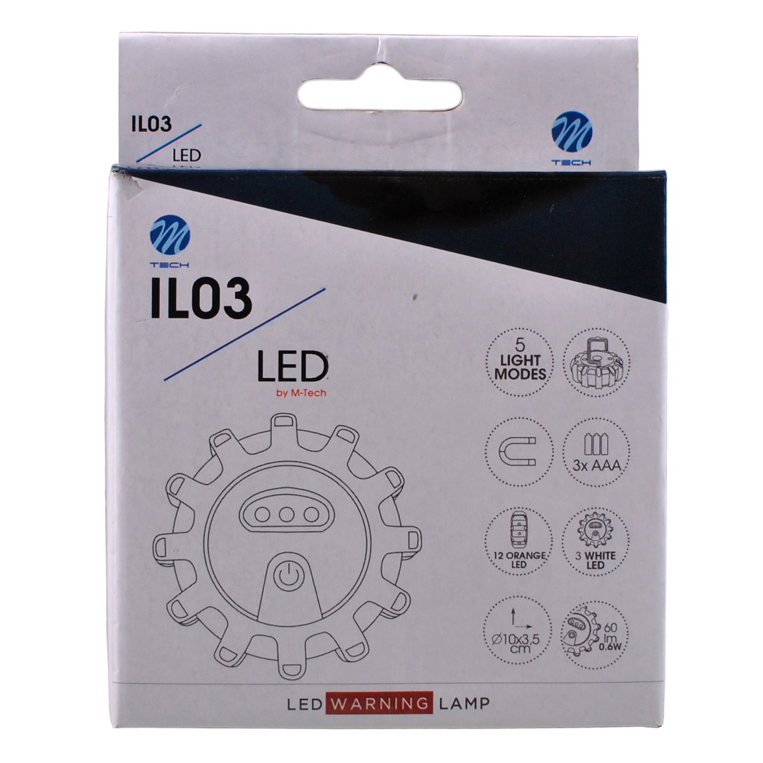 M-Tech ΦΩΣ ΑΣΦΑΛΕΙΑΣ ΕΚΤΑΚΤΗΣ ΑΝΑΓΚΗΣ 100x100x35mm ΜΕ 15LED (3 ΛΕΥΚΟ +12 ΠΟΡΤΟΚΑΛΙ) 5 ΧΡΗΣΕΩΝ 1ΤΕΜ. M-TECH M-Tech ΦΩΣ ΑΣΦΑΛΕΙΑΣ ΕΚΤΑΚΤΗΣ ΑΝΑΓΚΗΣ 100x100x35mm ΜΕ 15LED (3 ΛΕΥΚΟ +12 ΠΟΡΤΟΚΑΛΙ) 5 ΧΡΗΣΕΩΝ 1ΤΕΜ. M-TECH