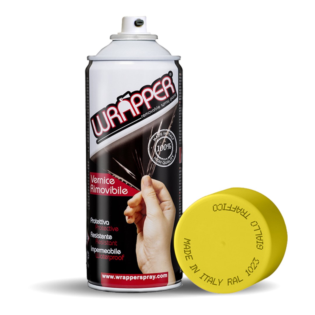 ΠΡΟΣΤΑΤΕΥΤΙΚΟ ΦΙΛΜ ΣΕ ΣΠΡΕΙ WRAPPER RAL 1023 TRAFFIC YELLOW 400 ml (ΚΙΤΡΙΝΟ ΧΡΩΜΑ) ΠΡΟΣΤΑΤΕΥΤΙΚΟ ΦΙΛΜ ΣΕ ΣΠΡΕΙ WRAPPER RAL 1023 TRAFFIC YELLOW 400 ml (ΚΙΤΡΙΝΟ ΧΡΩΜΑ)