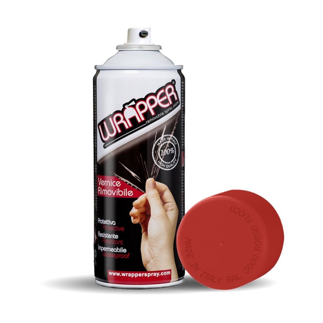ΠΡΟΣΤΑΤΕΥΤΙΚΟ ΦΙΛΜ ΣΕ ΣΠΡΕΙ WRAPPER RAL 3000 FLAME RED 400 ml (ΚΟΚΚΙΝΟ ΧΡΩΜΑ) ΠΡΟΣΤΑΤΕΥΤΙΚΟ ΦΙΛΜ ΣΕ ΣΠΡΕΙ WRAPPER RAL 3000 FLAME RED 400 ml (ΚΟΚΚΙΝΟ ΧΡΩΜΑ)