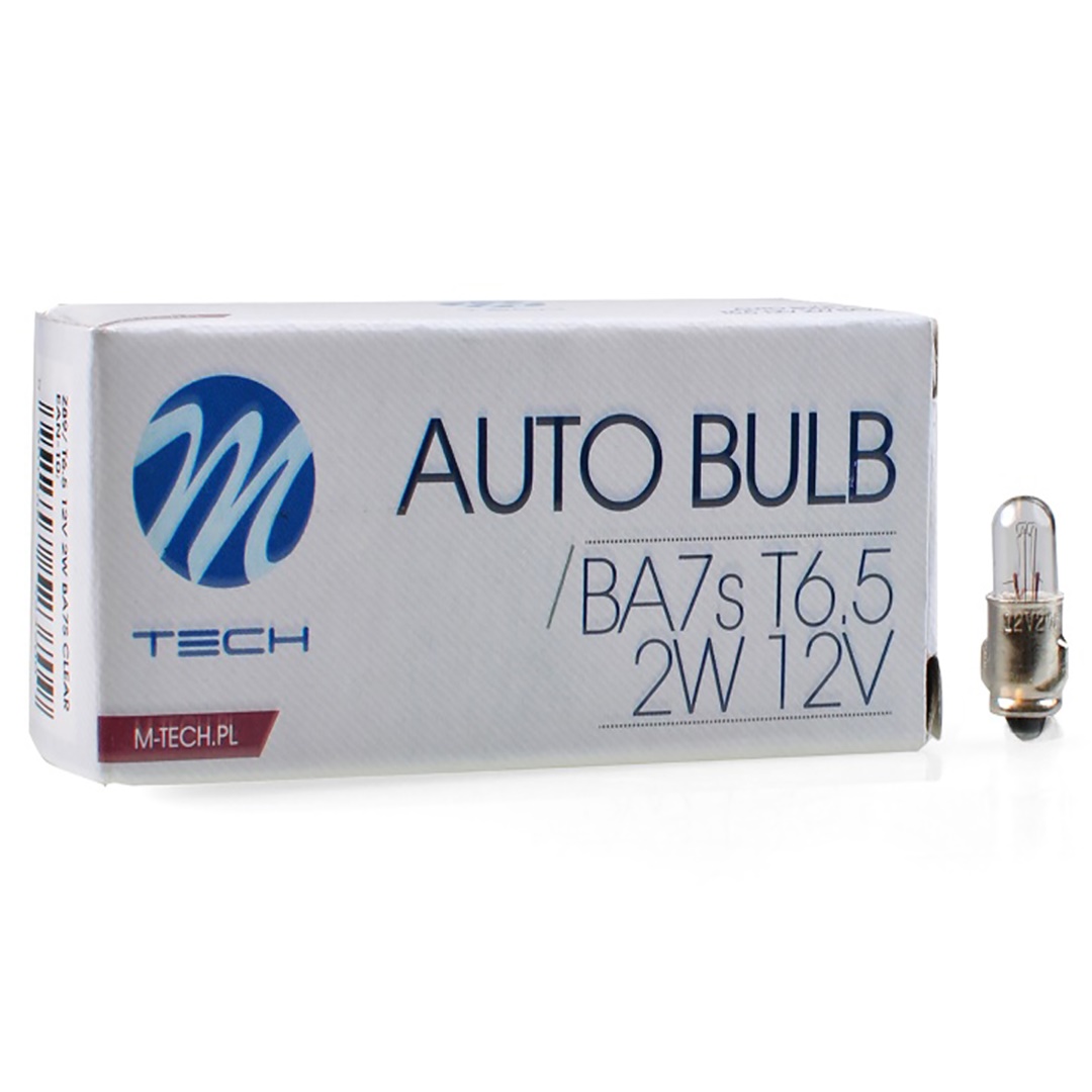 T6.5 12V 2W BA7s (ΜΙΝΙΟΝ) STANDARD ΑΛΟΓΟΝΟΥ 10ΤΕΜ. M-TECH T6.5 12V 2W BA7s (ΜΙΝΙΟΝ) STANDARD ΑΛΟΓΟΝΟΥ 10ΤΕΜ. M-TECH