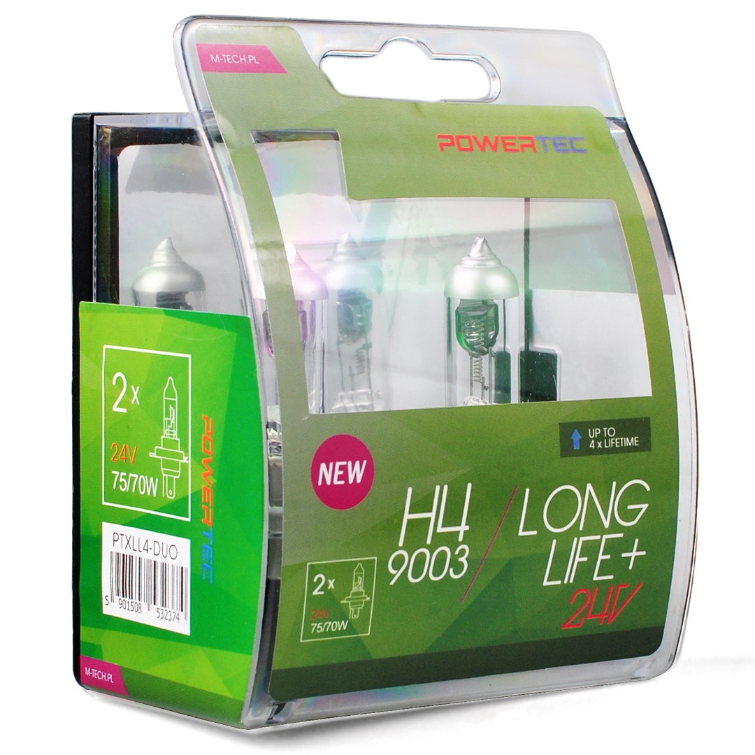 H4 24V 75/70W P43t POWERTEC LONG LIFE ΑΛΟΓΟΝΟΥ BLISTER 2ΤΕΜ. M-TECH H4 24V 75/70W P43t POWERTEC LONG LIFE ΑΛΟΓΟΝΟΥ BLISTER 2ΤΕΜ. M-TECH