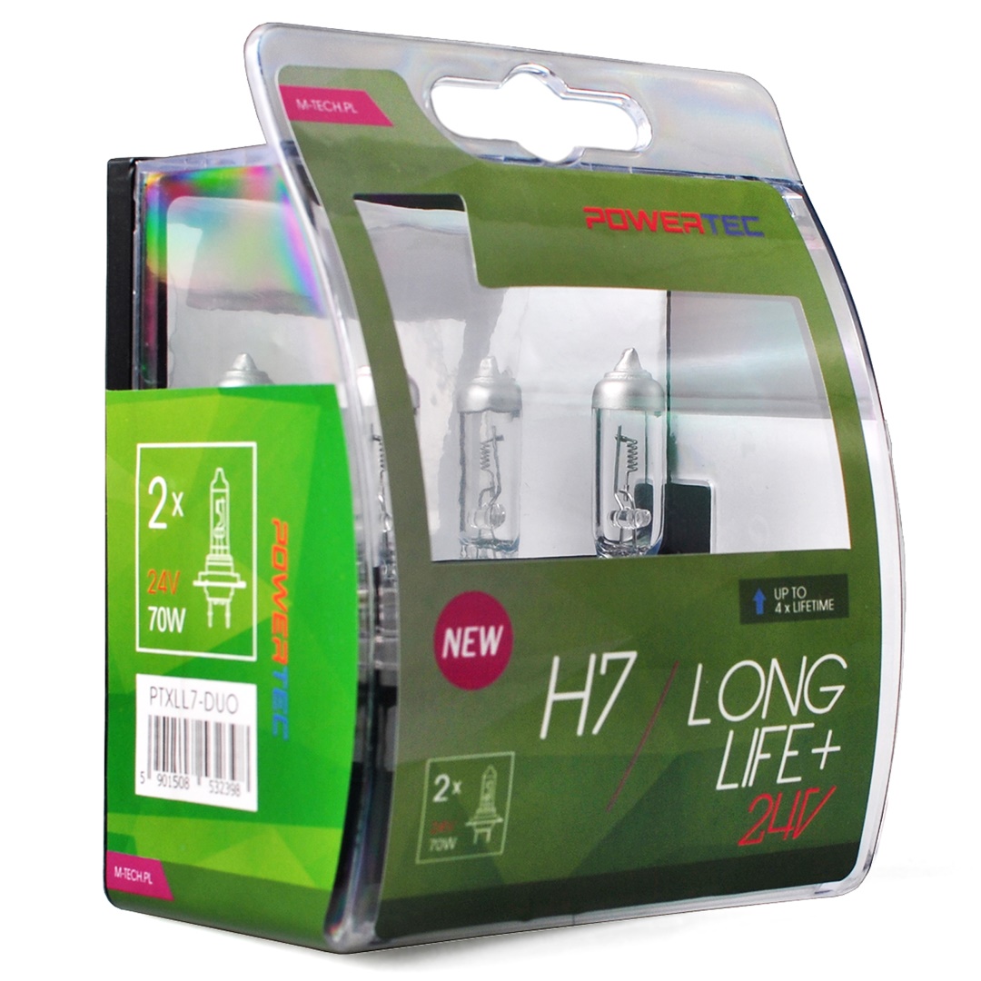 H7 24V 70W PX26d POWERTEC LONG LIFE ΑΛΟΓΟΝΟΥ BLISTER 2ΤΕΜ. M-TECH H7 24V 70W PX26d POWERTEC LONG LIFE ΑΛΟΓΟΝΟΥ BLISTER 2ΤΕΜ. M-TECH