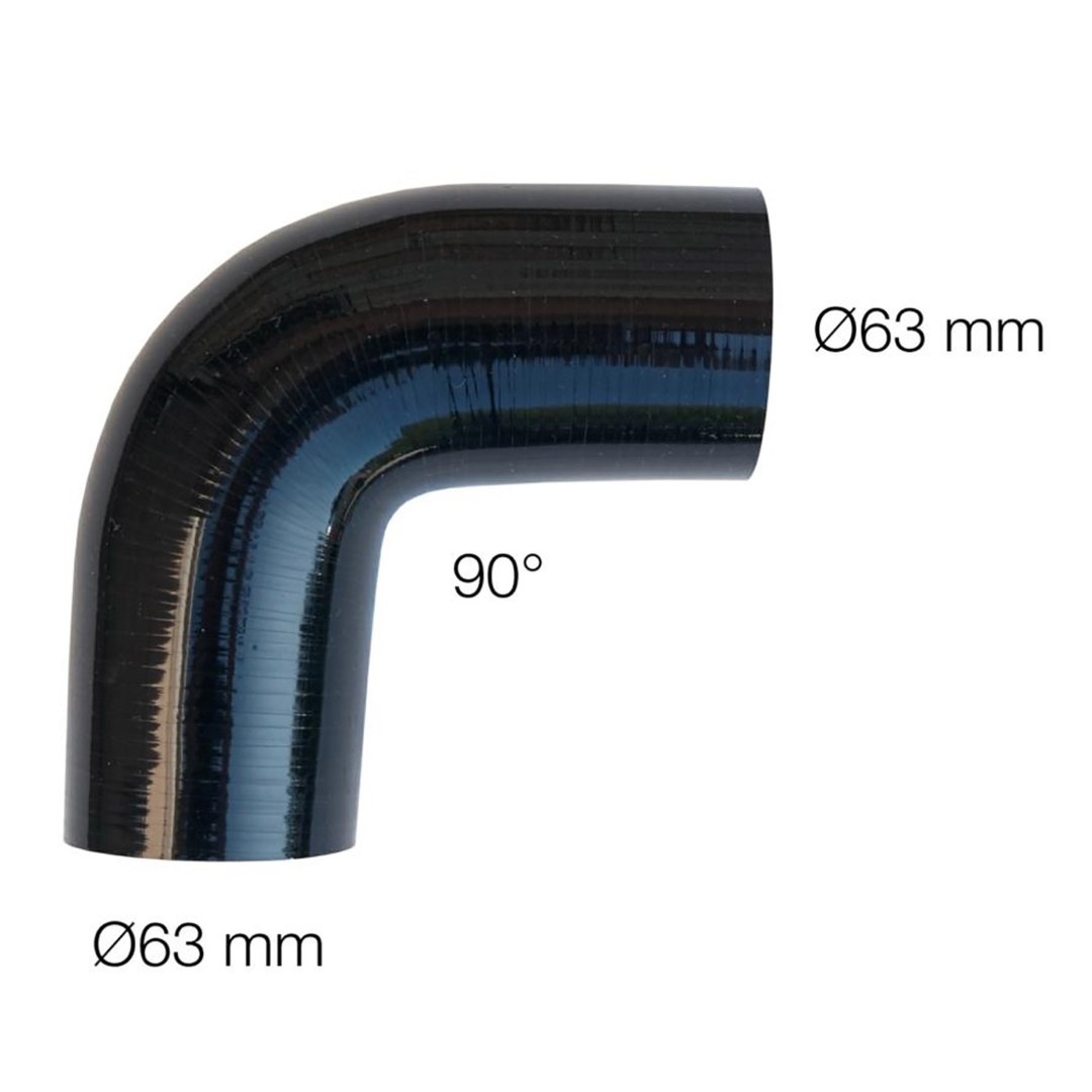 Simoni Racing ΓΩΝΙΑ ΣΙΛΙΚΟΝΗΣ ΜΑΥΡΗ Φ63 90 ΜΟΙΡΕΣ Simoni Racing ΓΩΝΙΑ ΣΙΛΙΚΟΝΗΣ ΜΑΥΡΗ Φ63 90 ΜΟΙΡΕΣ