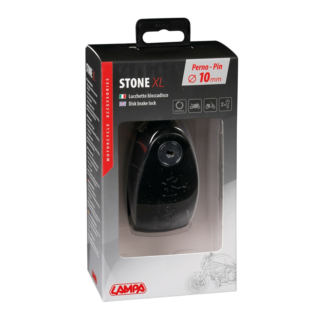Lampa ΑΝΤΙΚΛΕΠΤΙΚΟ ΔΙΣΚΟΦΡΕΝΟΥ STONE XL ΜΑΥΡΟ 10 mm (2 ΚΛΕΙΔΙΑ) Lampa ΑΝΤΙΚΛΕΠΤΙΚΟ ΔΙΣΚΟΦΡΕΝΟΥ STONE XL ΜΑΥΡΟ 10 mm (2 ΚΛΕΙΔΙΑ)