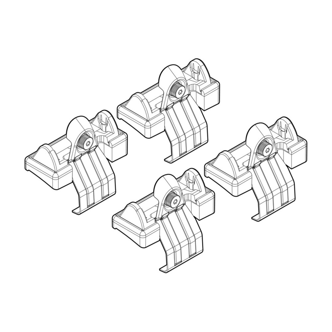 FORD FIESTA 5D 05/02-08/08 KIT ΑΚΡΑ (ΠΟΔΙΑ) ΓΙΑ ΜΠΑΡΕΣ NORDRIVE FORD FIESTA 5D 05/02-08/08 KIT ΑΚΡΑ (ΠΟΔΙΑ) ΓΙΑ ΜΠΑΡΕΣ NORDRIVE