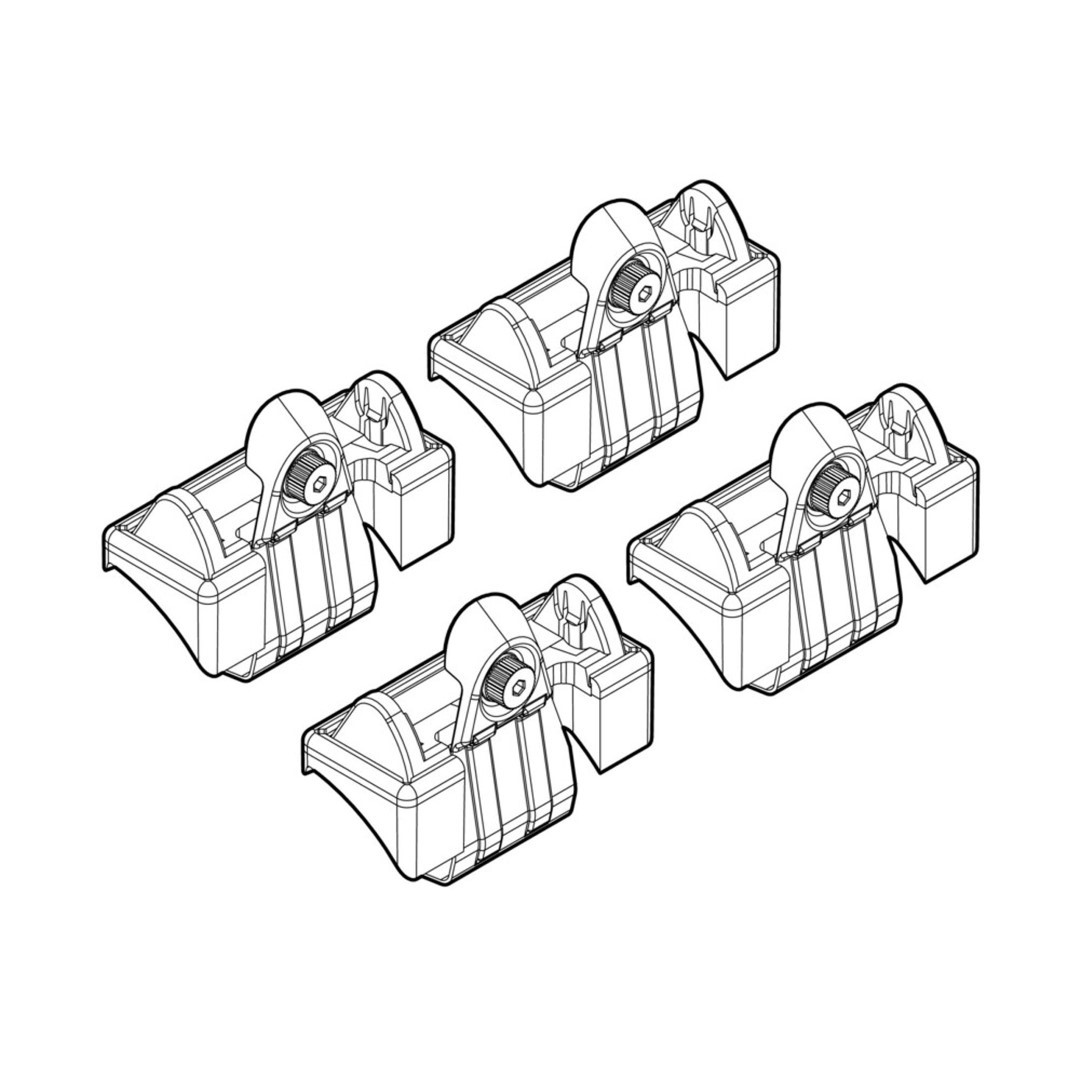 VW POLO 3D/5D 11/01-08/09 KIT ΑΚΡΑ (ΠΟΔΙΑ) ΓΙΑ ΜΠΑΡΕΣ NORDRIVE VW POLO 3D/5D 11/01-08/09 KIT ΑΚΡΑ (ΠΟΔΙΑ) ΓΙΑ ΜΠΑΡΕΣ NORDRIVE