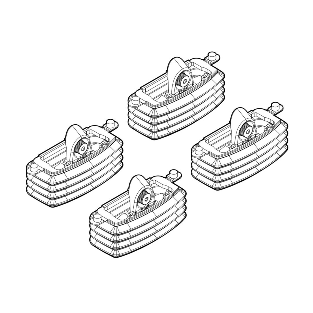 SEAT LEON 03/00-08/05 KIT ΑΚΡΑ (ΠΟΔΙΑ) ΓΙΑ ΜΠΑΡΕΣ NORDRIVE SEAT LEON 03/00-08/05 KIT ΑΚΡΑ (ΠΟΔΙΑ) ΓΙΑ ΜΠΑΡΕΣ NORDRIVE
