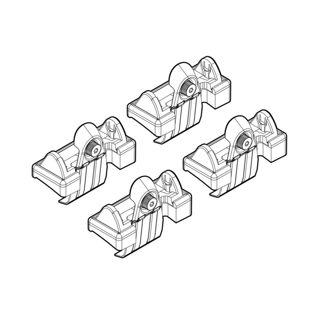 TOYOTA COROLLA VERSO(NO RAILING) 04/04-05/09 KIT ΑΚΡΑ (ΠΟΔΙΑ) ΓΙΑ ΜΠΑΡΕΣ NORDRIVE TOYOTA COROLLA VERSO(NO RAILING) 04/04-05/09 KIT ΑΚΡΑ (ΠΟΔΙΑ) ΓΙΑ ΜΠΑΡΕΣ NORDRIVE