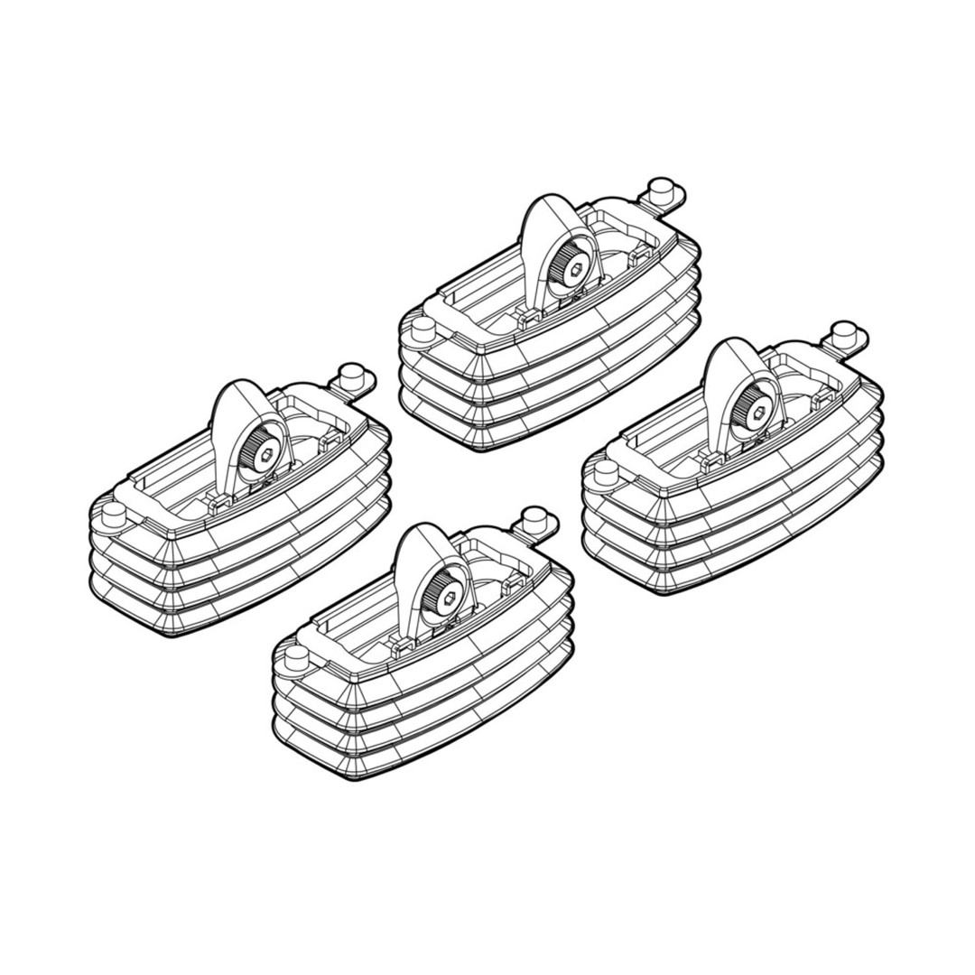 FIAT CROMA 05/05-04/11 KIT ΑΚΡΑ (ΠΟΔΙΑ) ΓΙΑ ΜΠΑΡΕΣ NORDRIVE FIAT CROMA 05/05-04/11 KIT ΑΚΡΑ (ΠΟΔΙΑ) ΓΙΑ ΜΠΑΡΕΣ NORDRIVE