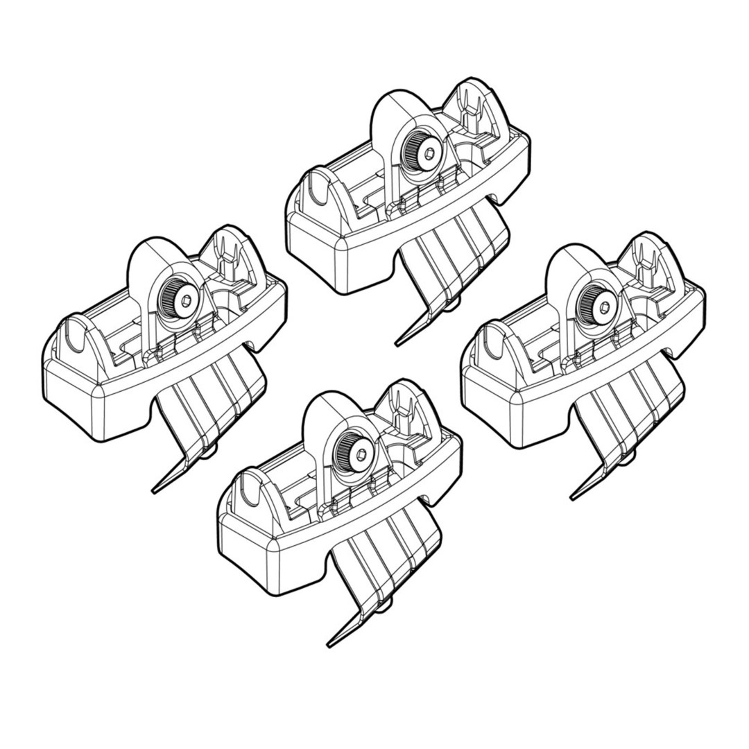 PEUGEOT 208 5D 4/12+ KIT ΑΚΡΑ (ΠΟΔΙΑ) ΓΙΑ ΜΠΑΡΕΣ NORDRIVE PEUGEOT 208 5D 4/12+ KIT ΑΚΡΑ (ΠΟΔΙΑ) ΓΙΑ ΜΠΑΡΕΣ NORDRIVE