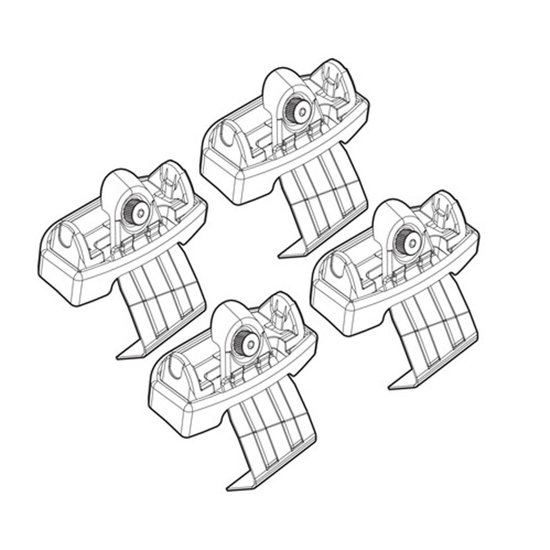 AUDI A1 3D/5D SPORTBACK 02/12+ KIT ΑΚΡΑ (ΠΟΔΙΑ) ΓΙΑ ΜΠΑΡΕΣ NORDRIVE AUDI A1 3D/5D SPORTBACK 02/12+ KIT ΑΚΡΑ (ΠΟΔΙΑ) ΓΙΑ ΜΠΑΡΕΣ NORDRIVE