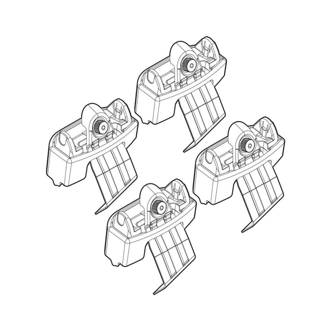 OPEL INSIGNIA 02/09+ KIT ΑΚΡΑ (ΠΟΔΙΑ) ΓΙΑ ΜΠΑΡΕΣ NORDRIVE OPEL INSIGNIA 02/09+ KIT ΑΚΡΑ (ΠΟΔΙΑ) ΓΙΑ ΜΠΑΡΕΣ NORDRIVE