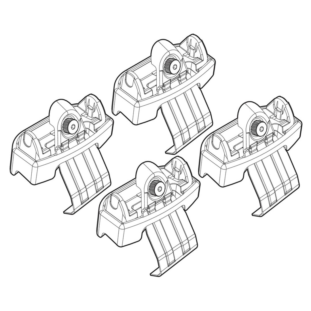 TOYOTA VERSO-S 05/11+ KIT ΑΚΡΑ (ΠΟΔΙΑ) ΓΙΑ ΜΠΑΡΕΣ NORDRIVE TOYOTA VERSO-S 05/11+ KIT ΑΚΡΑ (ΠΟΔΙΑ) ΓΙΑ ΜΠΑΡΕΣ NORDRIVE