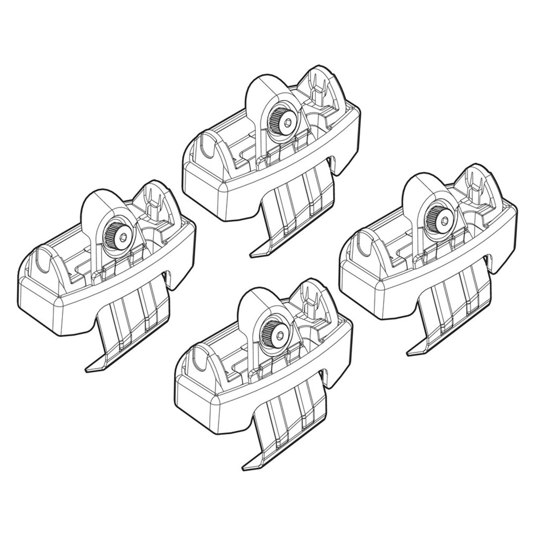MAZDA 6 4D 01/13+ KIT ΑΚΡΑ (ΠΟΔΙΑ) ΓΙΑ ΜΠΑΡΕΣ NORDRIVE MAZDA 6 4D 01/13+ KIT ΑΚΡΑ (ΠΟΔΙΑ) ΓΙΑ ΜΠΑΡΕΣ NORDRIVE