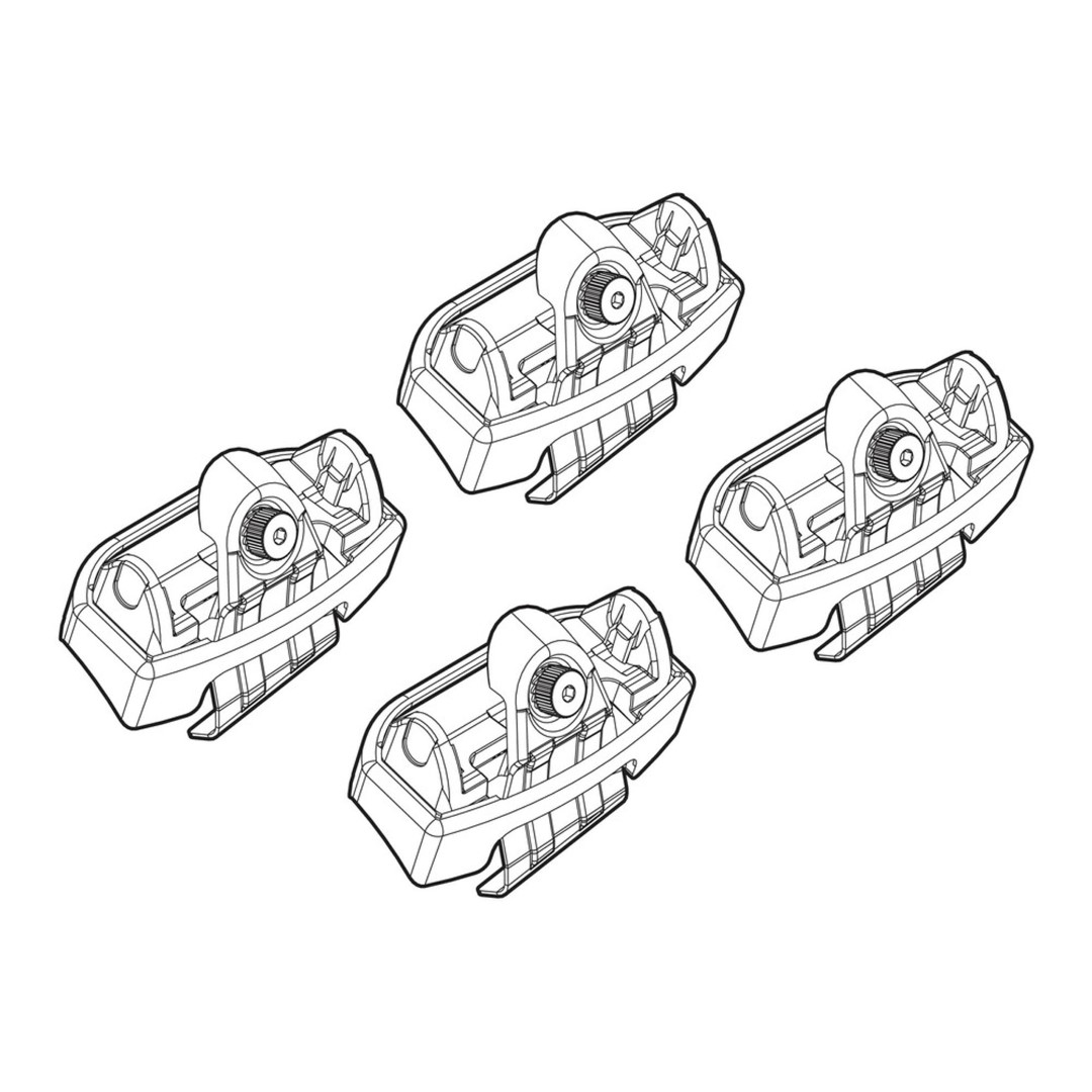 KIA RIO 2017+ KIT ΑΚΡΑ (ΠΟΔΙΑ) ΓΙΑ ΜΠΑΡΕΣ NORDRIVE KIA RIO 2017+ KIT ΑΚΡΑ (ΠΟΔΙΑ) ΓΙΑ ΜΠΑΡΕΣ NORDRIVE