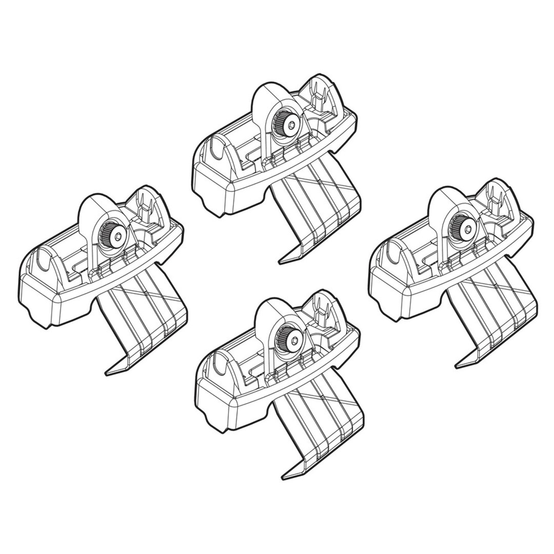 VOLVO S90 4D 09/16+ KIT ΑΚΡΑ (ΠΟΔΙΑ) ΓΙΑ ΜΠΑΡΕΣ NORDRIVE VOLVO S90 4D 09/16+ KIT ΑΚΡΑ (ΠΟΔΙΑ) ΓΙΑ ΜΠΑΡΕΣ NORDRIVE