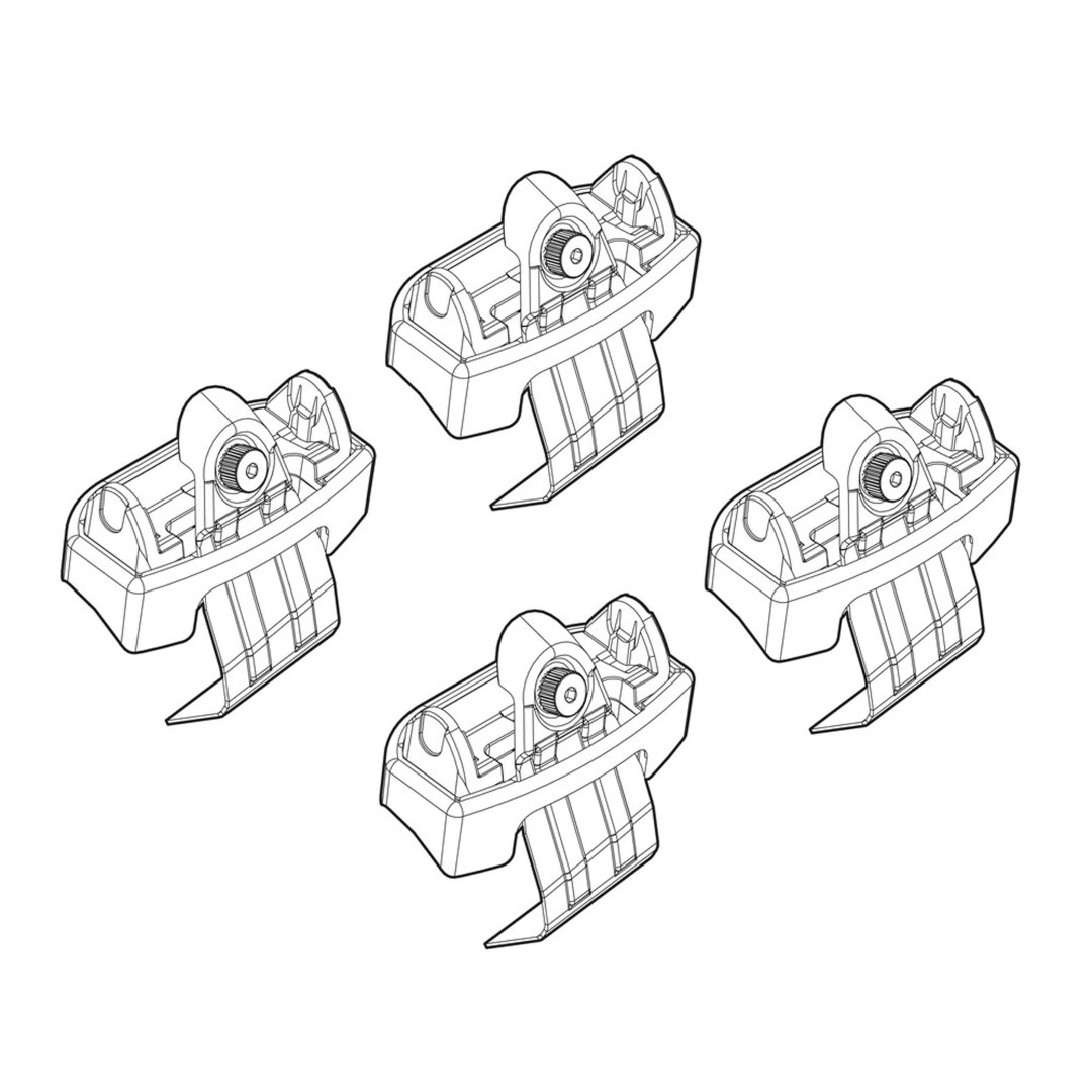 SCODA SCALA 5D 06/19+ KIT ΑΚΡΑ (ΠΟΔΙΑ) ΓΙΑ ΜΠΑΡΕΣ NORDRIVE SCODA SCALA 5D 06/19+ KIT ΑΚΡΑ (ΠΟΔΙΑ) ΓΙΑ ΜΠΑΡΕΣ NORDRIVE