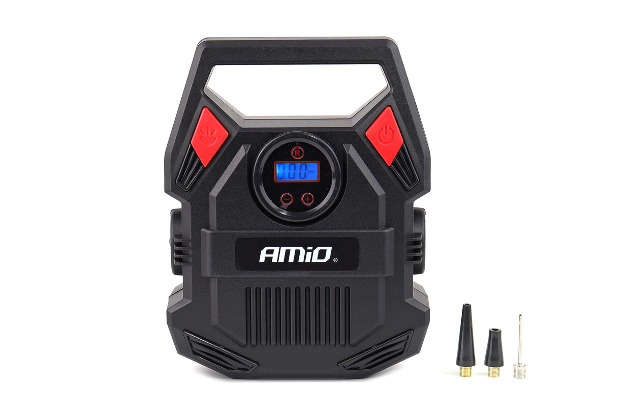 ΚΟΜΠΡΕΣΕΡ ΑΕΡΑ 12V 10bar/150psi ΜΕ 3 ΑΝΤΑΠΤΟΡΕΣ ΚΑΙ ΨΗΦΙΑΚΗ ΕΝΔΕΙΞΗ ACOMP-17 AMIO ΚΟΜΠΡΕΣΕΡ ΑΕΡΑ 12V 10bar/150psi ΜΕ 3 ΑΝΤΑΠΤΟΡΕΣ ΚΑΙ ΨΗΦΙΑΚΗ ΕΝΔΕΙΞΗ ACOMP-17 AMIO