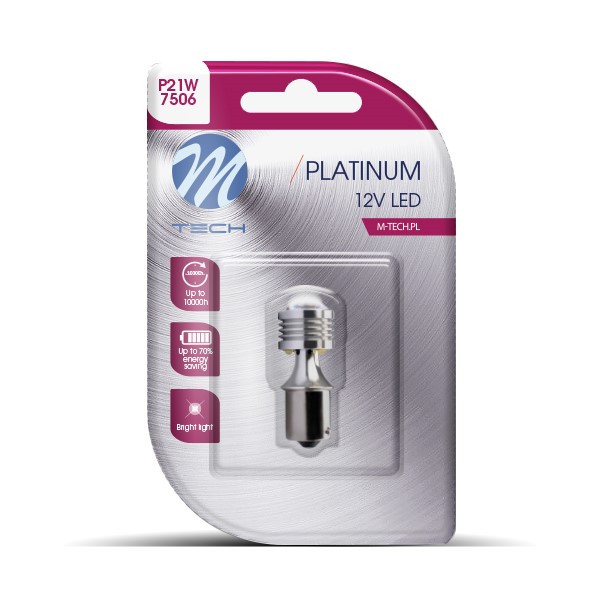 P21W 12V Ba15s 2,2W 4xHP LED OSRAM ΛΕΥΚΟ BLISTER 1ΤΕΜ. M-TECH P21W 12V Ba15s 2,2W 4xHP LED OSRAM ΛΕΥΚΟ BLISTER 1ΤΕΜ. M-TECH