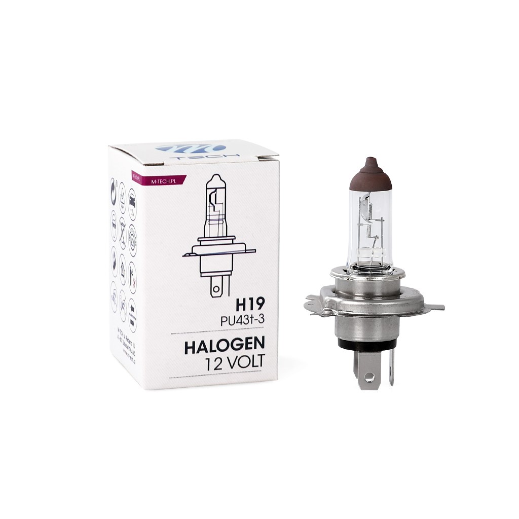 H19 12V 60/55W PU43t-3 STANDARD LINE ΑΛΟΓΟΝΟΥ (ΚΟΥΤΙ) - 1 ΤΕΜ. M-TECH H19 12V 60/55W PU43t-3 STANDARD LINE ΑΛΟΓΟΝΟΥ (ΚΟΥΤΙ) - 1 ΤΕΜ. M-TECH