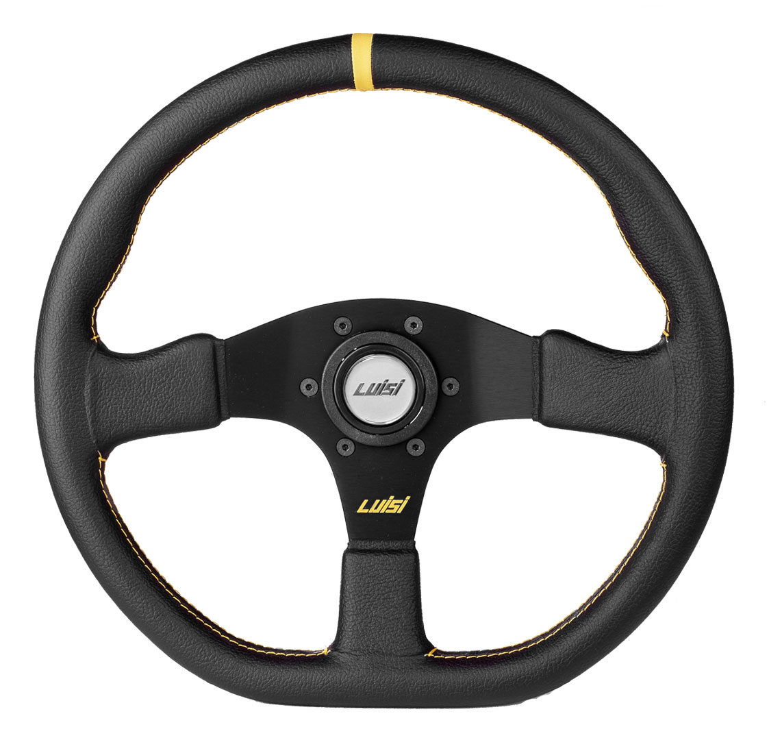 ΤΙΜΟΝΙ STEALTH CORSA 355mm ΤΡΙΑΚΤΙΝΟ ΔΕΡΜΑΤΙΝΟ ΜΑΥΡΟ LUISI ΤΙΜΟΝΙ STEALTH CORSA 355mm ΤΡΙΑΚΤΙΝΟ ΔΕΡΜΑΤΙΝΟ ΜΑΥΡΟ LUISI