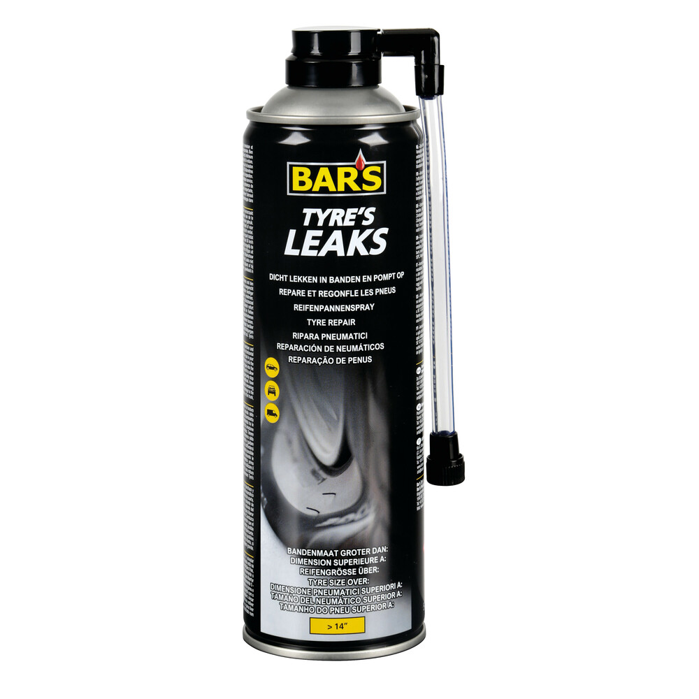 ΑΦΡΟΣ ΕΠΙΣΚΕΥΗΣ ΕΛΑΣΤΙΚΩΝ BAR'S TYRE'S LEAKS 500ml ΑΦΡΟΣ ΕΠΙΣΚΕΥΗΣ ΕΛΑΣΤΙΚΩΝ BAR'S TYRE'S LEAKS 500ml