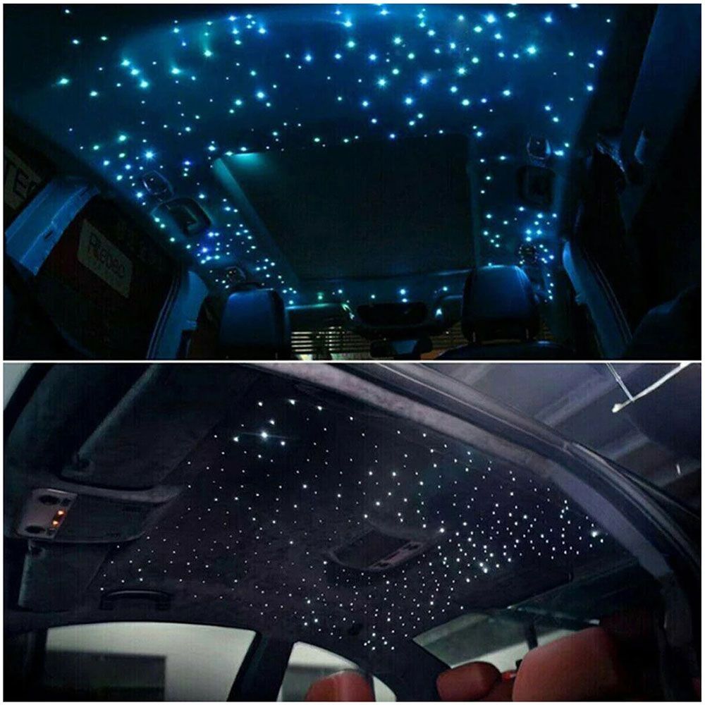 DIQ FIBER OPTIC HEADLINER FOH1000 (Universal Car Ceiling Star Light, 1000 Lights - 0,5mm - 2m) DIQ FIBER OPTIC HEADLINER FOH1000 (Universal Car Ceiling Star Light, 1000 Lights - 0,5mm - 2m)