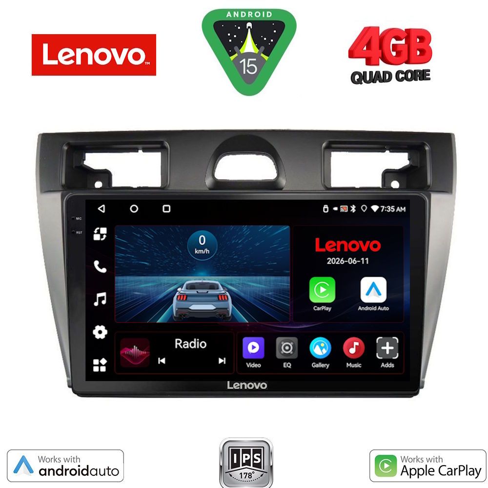 LENOVO LVE 8153SL_CPAA (9inc) MULTIMEDIA TABLET for FORD FIESTA mod. 2005-2008 (SILVER) LENOVO LVE 8153SL_CPAA (9inc) MULTIMEDIA TABLET for FORD FIESTA mod. 2005-2008 (SILVER)