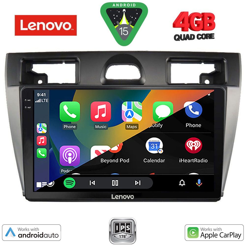 LENOVO LVE 8153SL_CPAA (9inc) MULTIMEDIA TABLET for FORD FIESTA mod. 2005-2008 (SILVER) LENOVO LVE 8153SL_CPAA (9inc) MULTIMEDIA TABLET for FORD FIESTA mod. 2005-2008 (SILVER)
