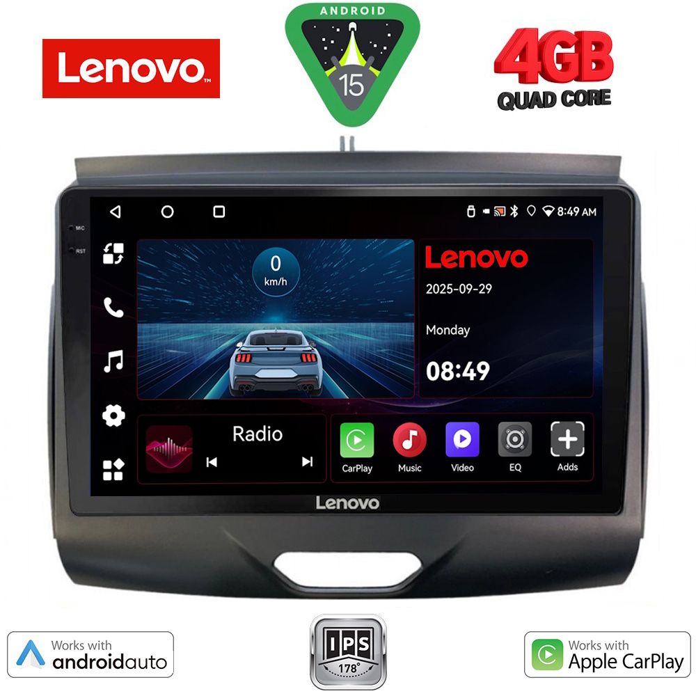LENOVO LVE 8172B_CPAA (9inc) MULTIMEDIA TABLET for FORD RANGER mod. 2015-2018 LENOVO LVE 8172B_CPAA (9inc) MULTIMEDIA TABLET for FORD RANGER mod. 2015-2018