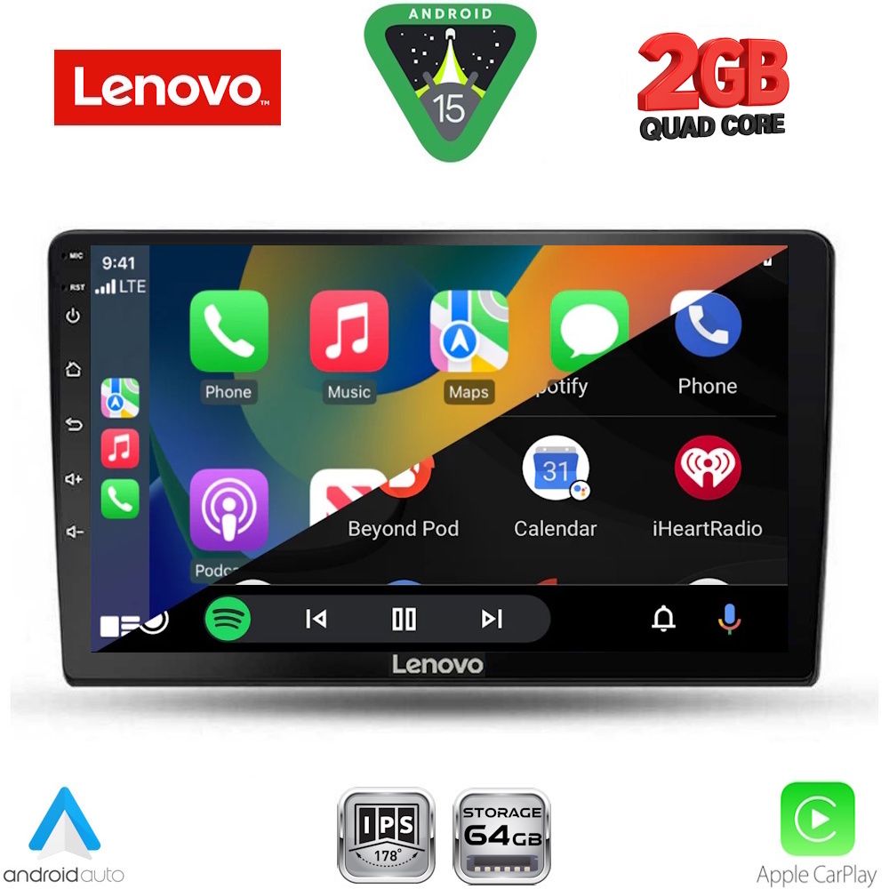 LENOVO LVD 2172B_CPA (9inc) MULTIMEDIA TABLET for FORD RANGER mod. 2015-2018 LENOVO LVD 2172B_CPA (9inc) MULTIMEDIA TABLET for FORD RANGER mod. 2015-2018