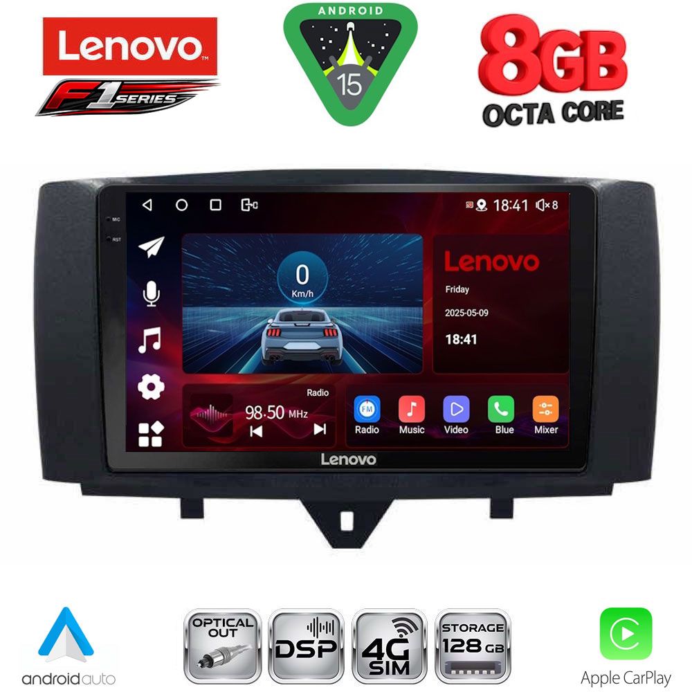 LENOVO SSR 10622_CPA (9inc) MULTIMEDIA TABLET for SMART (451) mod. 2010-2015 LENOVO SSR 10622_CPA (9inc) MULTIMEDIA TABLET for SMART (451) mod. 2010-2015