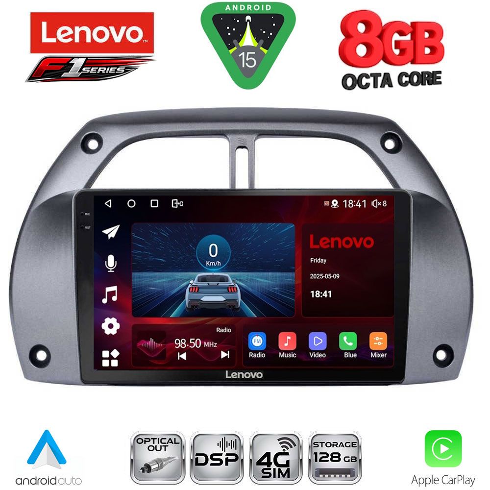LENOVO SSR 10730_CPA A/C (9inc) MULTIMEDIA TABLET for TOYOTA RAV 4 mod. 2000-2006 LENOVO SSR 10730_CPA A/C (9inc) MULTIMEDIA TABLET for TOYOTA RAV 4 mod. 2000-2006