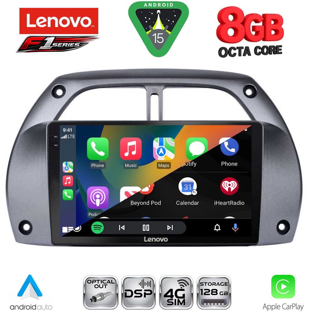 LENOVO SSR 10730_CPA A/C (9inc) MULTIMEDIA TABLET for TOYOTA RAV 4 mod. 2000-2006 LENOVO SSR 10730_CPA A/C (9inc) MULTIMEDIA TABLET for TOYOTA RAV 4 mod. 2000-2006