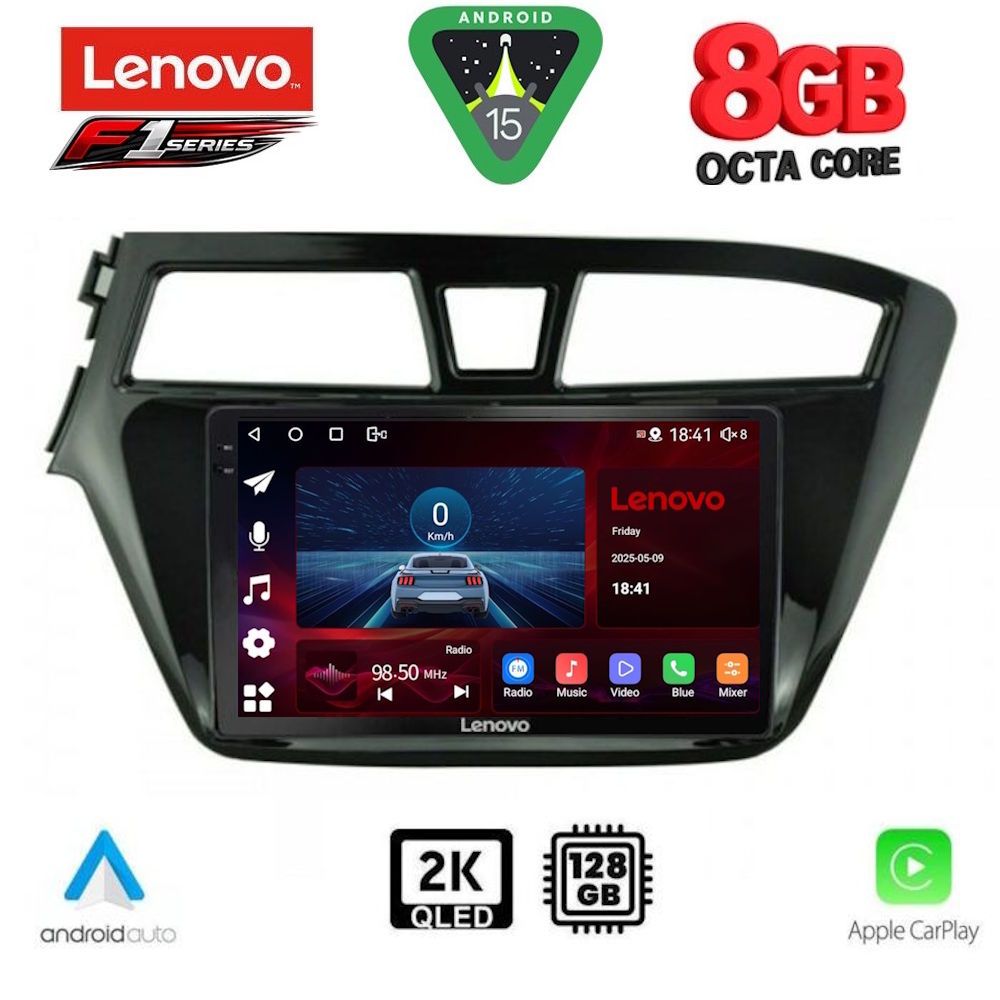 LENOVO SSR 10229_CPA (9inc) MULTIMEDIA TABLET for HYUNDAI i20 mod. 2014-2018 LENOVO SSR 10229_CPA (9inc) MULTIMEDIA TABLET for HYUNDAI i20 mod. 2014-2018