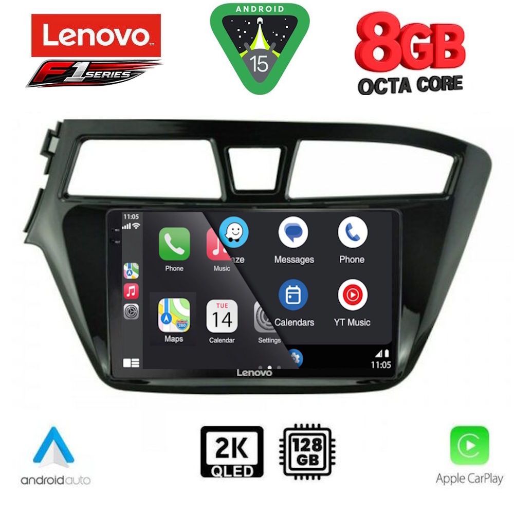 LENOVO SSR 10229_CPA (9inc) MULTIMEDIA TABLET for HYUNDAI i20 mod. 2014-2018 LENOVO SSR 10229_CPA (9inc) MULTIMEDIA TABLET for HYUNDAI i20 mod. 2014-2018