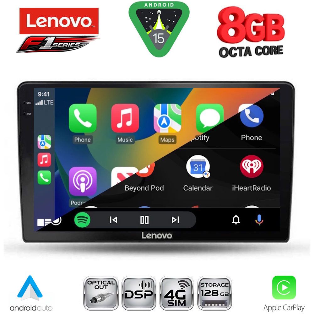 LENOVO SSR 10702_CPA (9inc) MULTIMEDIA TABLET for TOYOTA AURIS mod. 2007-2012 LENOVO SSR 10702_CPA (9inc) MULTIMEDIA TABLET for TOYOTA AURIS mod. 2007-2012