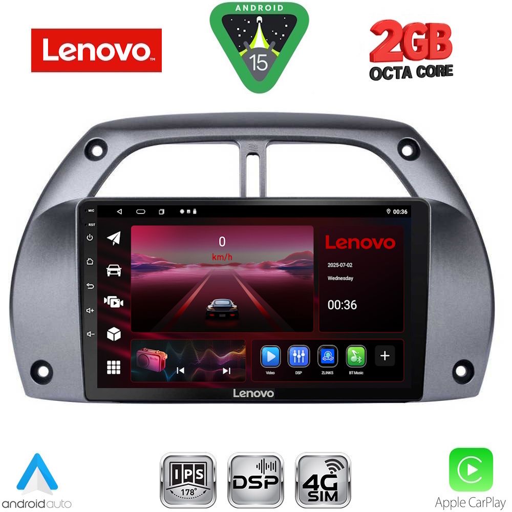 LENOVO LVF 5730_CPA A/C (9inc) MULTIMEDIA TABLET for TOYOTA RAV 4 mod. 2000-2006 LENOVO LVF 5730_CPA A/C (9inc) MULTIMEDIA TABLET for TOYOTA RAV 4 mod. 2000-2006