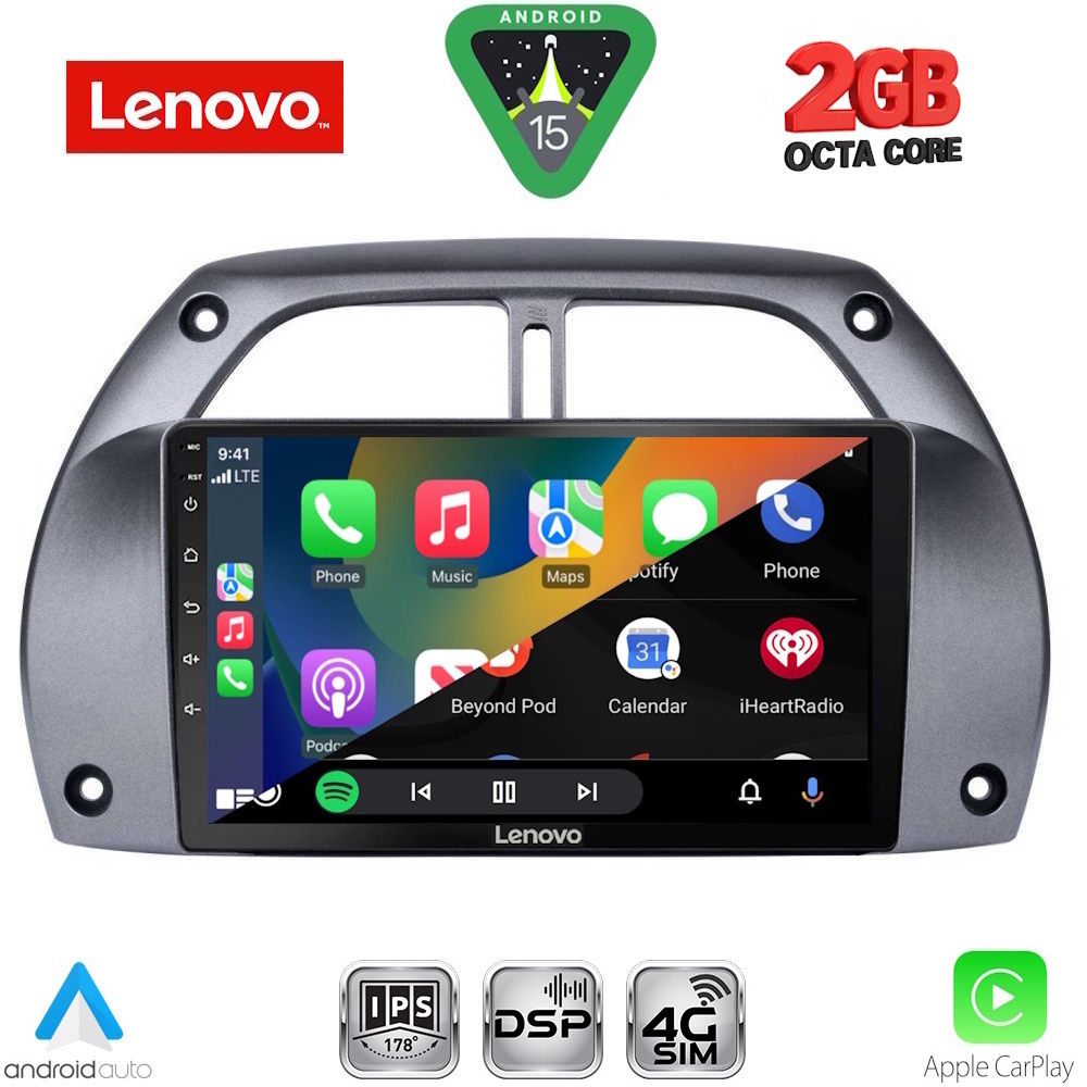 LENOVO LVF 5730_CPA A/C (9inc) MULTIMEDIA TABLET for TOYOTA RAV 4 mod. 2000-2006 LENOVO LVF 5730_CPA A/C (9inc) MULTIMEDIA TABLET for TOYOTA RAV 4 mod. 2000-2006