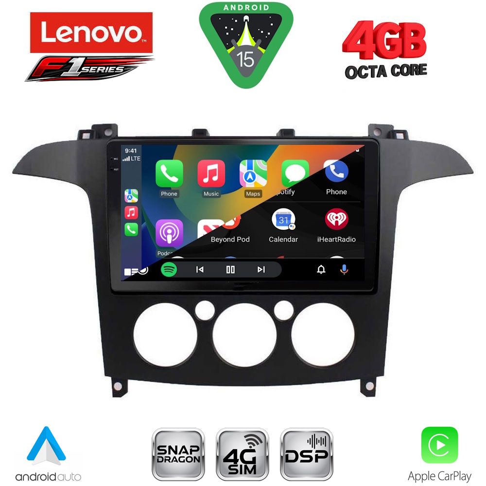 LENOVO SSQ 9175_CPA A/C (9inc) MULTIMEDIA TABLET for FORD SMAX mod. 2006-2014 LENOVO SSQ 9175_CPA A/C (9inc) MULTIMEDIA TABLET for FORD SMAX mod. 2006-2014