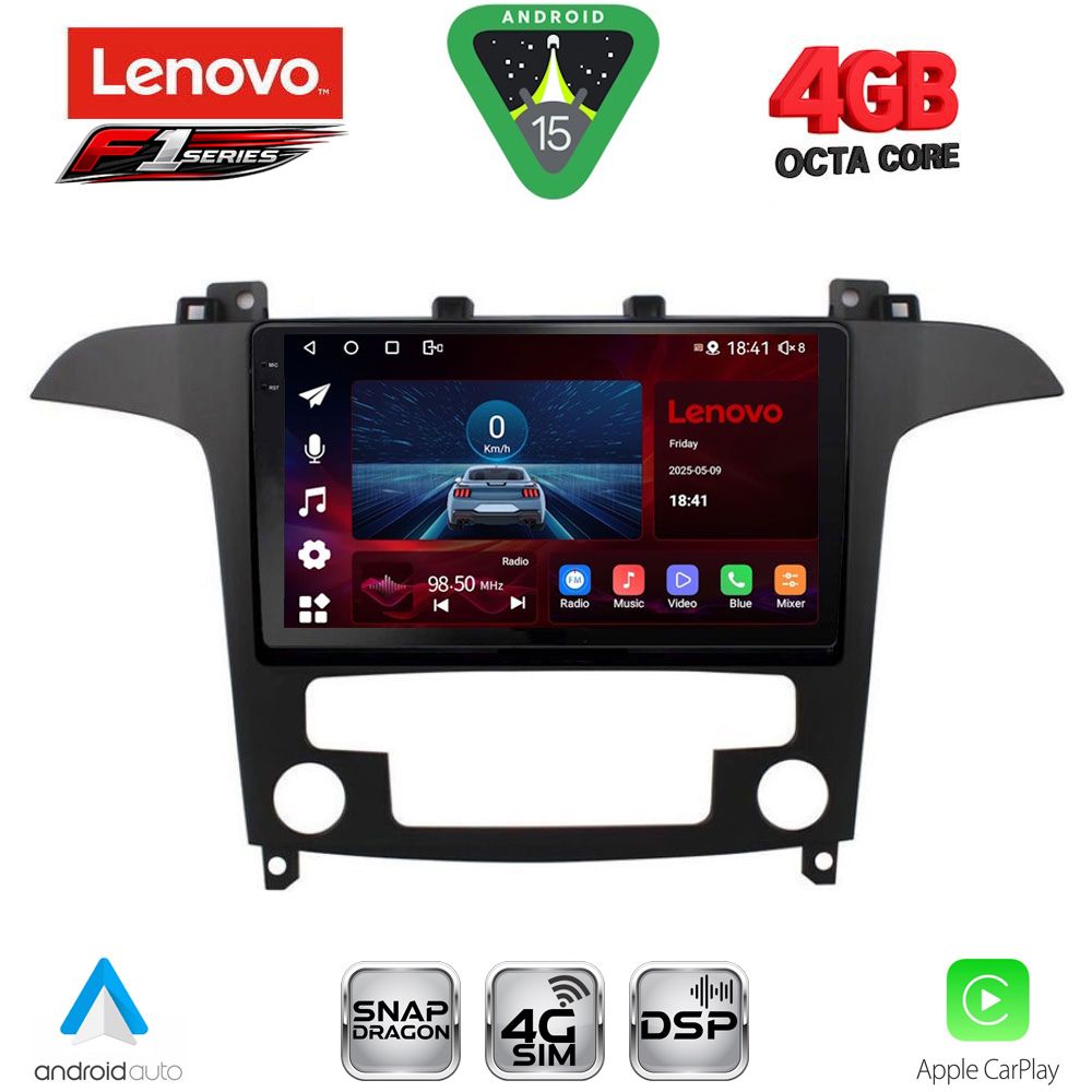 LENOVO SSQ 9175_CPA CLIMA (9inc) MULTIMEDIA TABLET for FORD SMAX mod. 2006-2014 LENOVO SSQ 9175_CPA CLIMA (9inc) MULTIMEDIA TABLET for FORD SMAX mod. 2006-2014