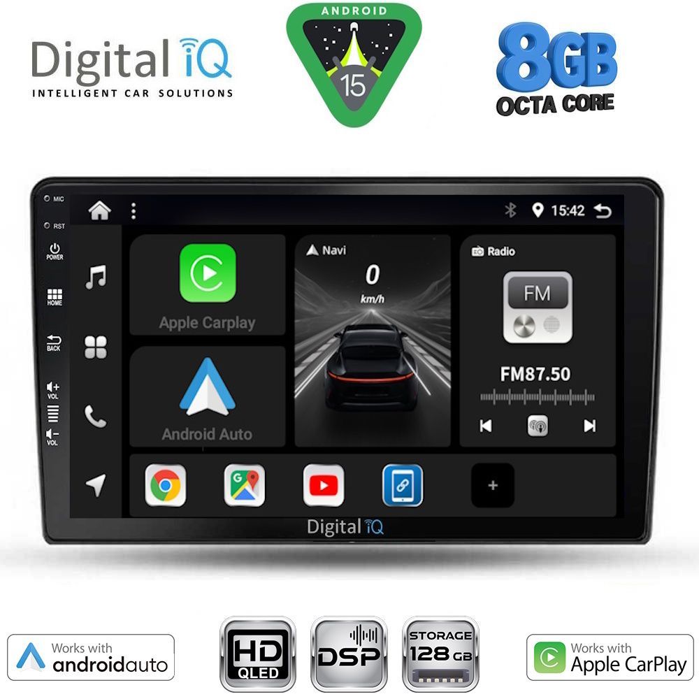 DIGITAL IQ BXF 7155_CPAA (10inc) MULTIMEDIA TABLET for FORD FIESTA mod. 2018-2026 DIGITAL IQ BXF 7155_CPAA (10inc) MULTIMEDIA TABLET for FORD FIESTA mod. 2018-2026