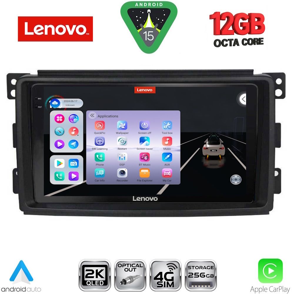 LENOVO SSZ 12621_CPA (9inc) MULTIMEDIA TABLET for SMART mod. 2007-2010 LENOVO SSZ 12621_CPA (9inc) MULTIMEDIA TABLET for SMART mod. 2007-2010