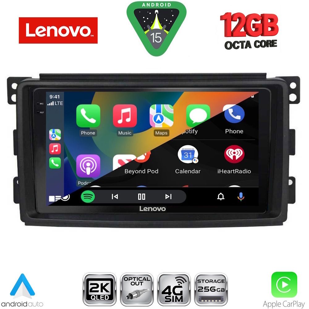 LENOVO SSZ 12621_CPA (9inc) MULTIMEDIA TABLET for SMART mod. 2007-2010 LENOVO SSZ 12621_CPA (9inc) MULTIMEDIA TABLET for SMART mod. 2007-2010