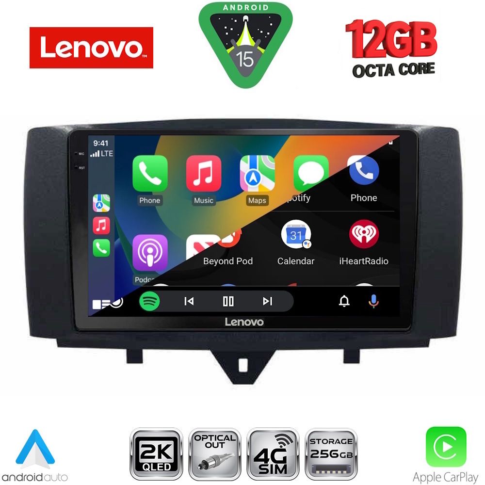 LENOVO SSZ 12622_CPA (9inc) MULTIMEDIA TABLET for SMART (451) mod. 2010-2015 LENOVO SSZ 12622_CPA (9inc) MULTIMEDIA TABLET for SMART (451) mod. 2010-2015