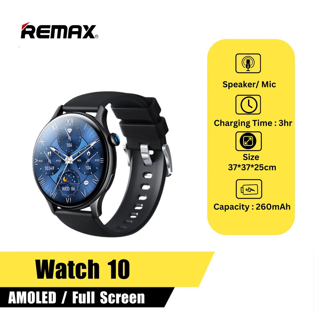 REMAX WATCH 10 AMOLED Display Smartwatch REMAX WATCH 10 AMOLED Display Smartwatch
