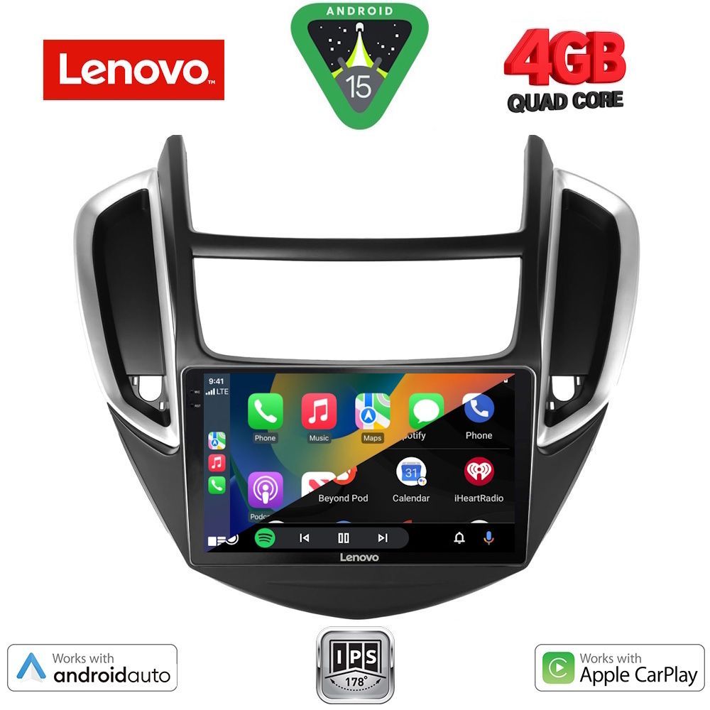 LENOVO LVE 8080_CPAA (9inc) MULTIMEDIA TABLET for CHEVROLET TRAX mod. 2014-2022 LENOVO LVE 8080_CPAA (9inc) MULTIMEDIA TABLET for CHEVROLET TRAX mod. 2014-2022